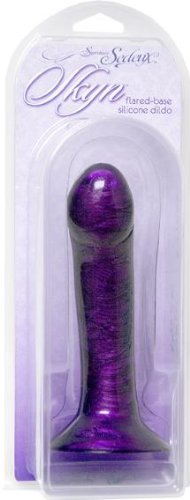 Sportsheets Sedeux Skyn Silicone Dildo, Violet Pearl