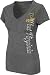 West Virginia Mountaineers Women's Charcoal Escape Dual Blend V-Neck ...