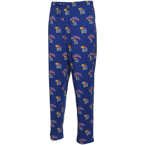 NCAA Men's Kansas Jayhawks Supreme Knit Pants (Royal, X-Large)