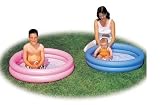 Pink Coloured 2 Ring Inflatable Paddling Pool [Toy]