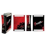 Xbox 360 Gears of War 2 Faceplate and Console Skinz - Red Marcus