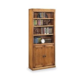 72 Doored Bookcase Wheat by Kathy Ireland Martin