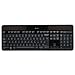 Logitech K750 Tastatur f�r PC solar schnurlos schwarz  (deutsches Tastaturlayout, QWERTZ)