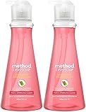 Method Dish Soap Pump - 18 oz - Pink Grapefruit - 2 pk
