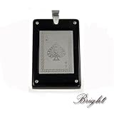 316L Stainless Steel Pendant - Ace of Spades