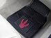 Toronto Raptors Heavy Duty 2-Piece Vinyl Car Mats 18`x27` - 18