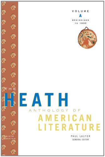 Best Price The Heath Anthology of American Literature: Volume A: Beginnings to 1800