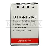 Buy 1050mAh NP-20 NP20 Replacement Battery for Casio Exilim EX-M1, M2, M20U, S3, S20U, S100, S500,...
