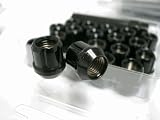 Muteki 12x1.50 Super Tuner Nuts Open End in Black Color