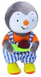 Jemini - 21790 - Peluche avec Accessoire T'Choupi Tenant un Escargot dans ses Mains