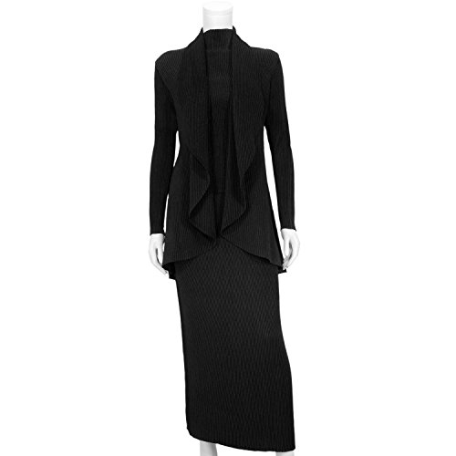 SPECCHIO(スペッチオ) ブラックフォーマル ロングジャケット ロングスカート スーツセット 3-31号対応