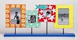 Funky Fish Wooden 4-Photo Frame