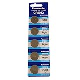 Panasonic Lithium Battery CR2012 Battery Pack of 5 Batteries