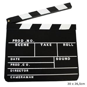OGGETTISTICA varie Oob-Ciak Cinematografico in Legno 27x30 cm.