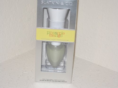 Bath & Body Works Slatkin & Co - Wallflowers Pluggable Home Fragrance Diffuser Set - Pineapple Mango