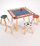 All Star Sports Table and 4 Stool Set - LOD20025
