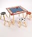 All Star Sports Table and 4 Stool Set - LOD20025