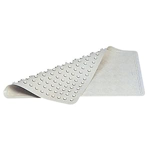 Rubbermaid Commercial FG703504WHT Safti-Grip Bath Mat, Medium, White