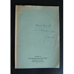 Urverk�ndigung der Offenbarung Gottes, zur Lehre von den "Heiligen Schriften" [von Ernst Kinder];