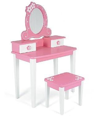 Girls' dressing table and stool

