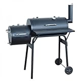 Barbecue BBQ Smoker im Western Style - Gartengrill - Räuchern & Grillen ohne Krebsgefahr - TÜV/GS