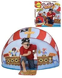 ALEX TOYS PIRATE POP-UP PLAY TENT SET