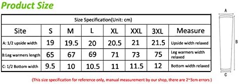 Sport Football Basketball Cycling Stretch Leg Warmer Knee Guard Long Sleeve Windproof Covers (Blue, XXX-Large)