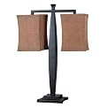 Balance Table Lamp With 2 Lights - Bronze
