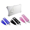 iShoppingdeals- Premium CLEAR Durable Soft Silicone Skin Cover Case for Nintendo Wii Fit Balance Board + Wii Remote and Nunchuck(Black+Pink + Blue) + Free Fishbone Style Keychain