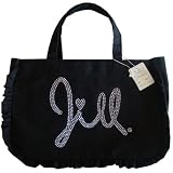 JILL STUART ジルスチュアート ラインストーン ロゴ トートバック  Lサイズ (ブラック Black)
