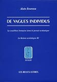 De vagues individus : La condition humaine dans la pens�e scolastique