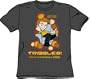 Star Trek NOT AS FRUSTRATING Cartoon Charcoal Adult T-shirt, Medium