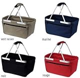 Panier Shopper - vert rosier