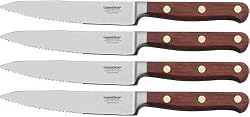 LamsonSharp 4-Piece Serrated Steak Knife Set