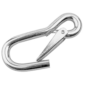 Galvanized SPRING HOOK 4 1 4 by
