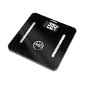 Salter 9119 MiBody USB Analyser Digital Bathroom Scale - Black Glass