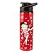 Vandor 2-3/4 by 2-3/4 by 9-3/4-Inch Betty Boop and Coke 27-Ounce Stainless Steel Water Bottle