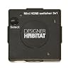 eSecure - Mini HDMI AUTO Commutateur HDMI splitter switch - 3 ports - HUB 3x1 - Full HD 1080p - HDMI v1.3b - Signal Audio HD (Dolby digital, DTS, 5.1, etc..) - DVD / Blu-Ray / Xbox 360 / PS3 / Full HD LCD / Plasma & LED