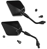 Produkt-Bild: universaler R&uuml;ckspiegel, Seitenspiegel f&uuml;r Roller, Scooter, Moped und Motorr&auml;der* incl. M8/M10 Adapter KOSTENLOS dazu