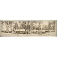 Headquarters and officers, 45th Inf., July 30, 1918 (Historic Panoramic Photograph: 36" x 10")