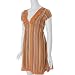 Cute Options Crochet Trim Stripe Empire Waist Dress