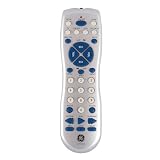 GE 24933 4-Device Remote Control with Glow Keys (Silver)