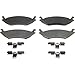 Wagner Brake ThermoQuiet MX967A Semi-Metallic Disc Brake Pad Set