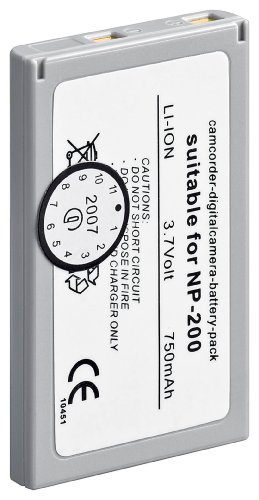 1aTTack Ersatzakku f&uuml;r Minolta NP-200 (750mAh) Preisvergleich