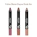 Golden Rose Creamy Matte Lipstick Crayon 3-Piece Set