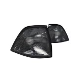 92-99 BMW E36 3-Series Coupe Corner Lights - Smoke 318i 323i 325i 328i by Empire Covers