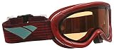 IS Design Logo Series Snowboard Goggles - Red Lite Frame / Amber Lens