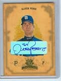 Oliver Perez Autograph 2004 Donruss Baseball Diamond Kings Card #102 & #/50 Signed Padres / Pirates / New York Mets