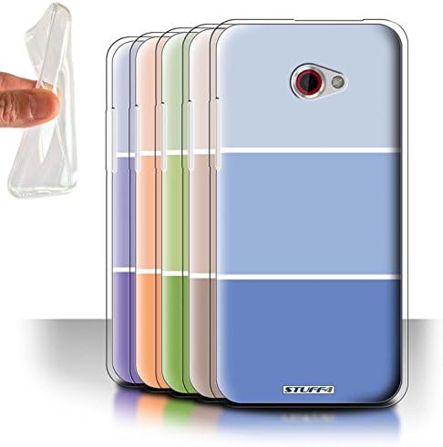STUFF4 Gel TPU Phone Case / Cover for HTC Butterfly S / Pack 10pcs / Pastel Colour Tones Collection