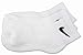 Nike Kids Swoosh Logo Quarter Cut Socks (3 Pairs) White, 9-13 Shoe/ 5-6 Sock (Toddler/Kids)